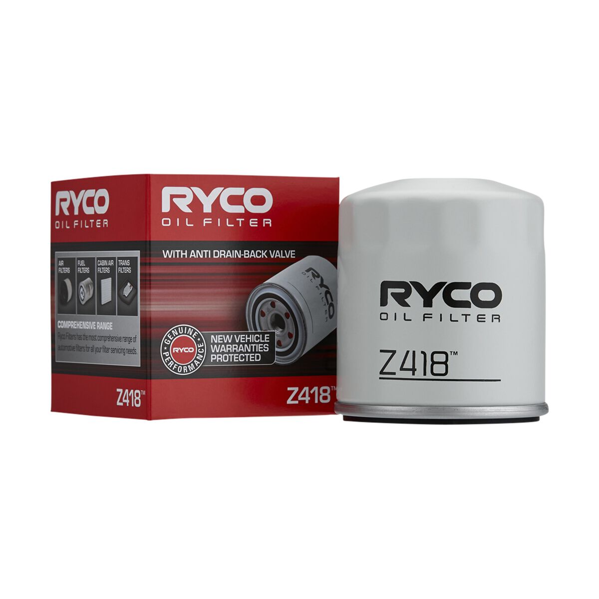 Ryco Oil Filter Z418, , scanz_hi-res