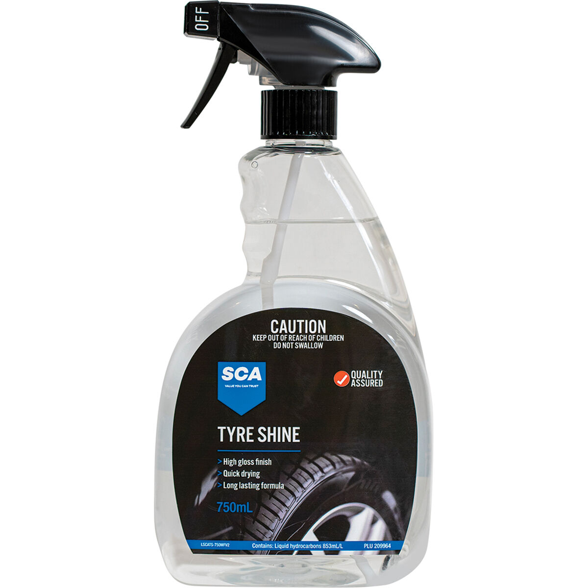 SCA Wet Look Tyre Shine 750mL, , scanz_hi-res