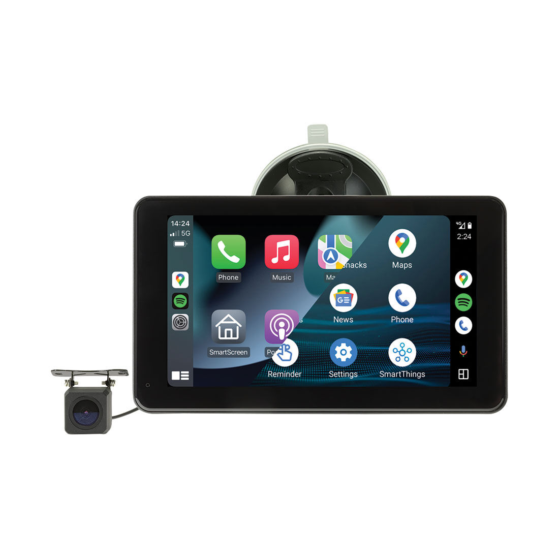 Aerpro AM7M02R  7" Wireless Smartphone Monitor With Reverse Camera, , scanz_hi-res