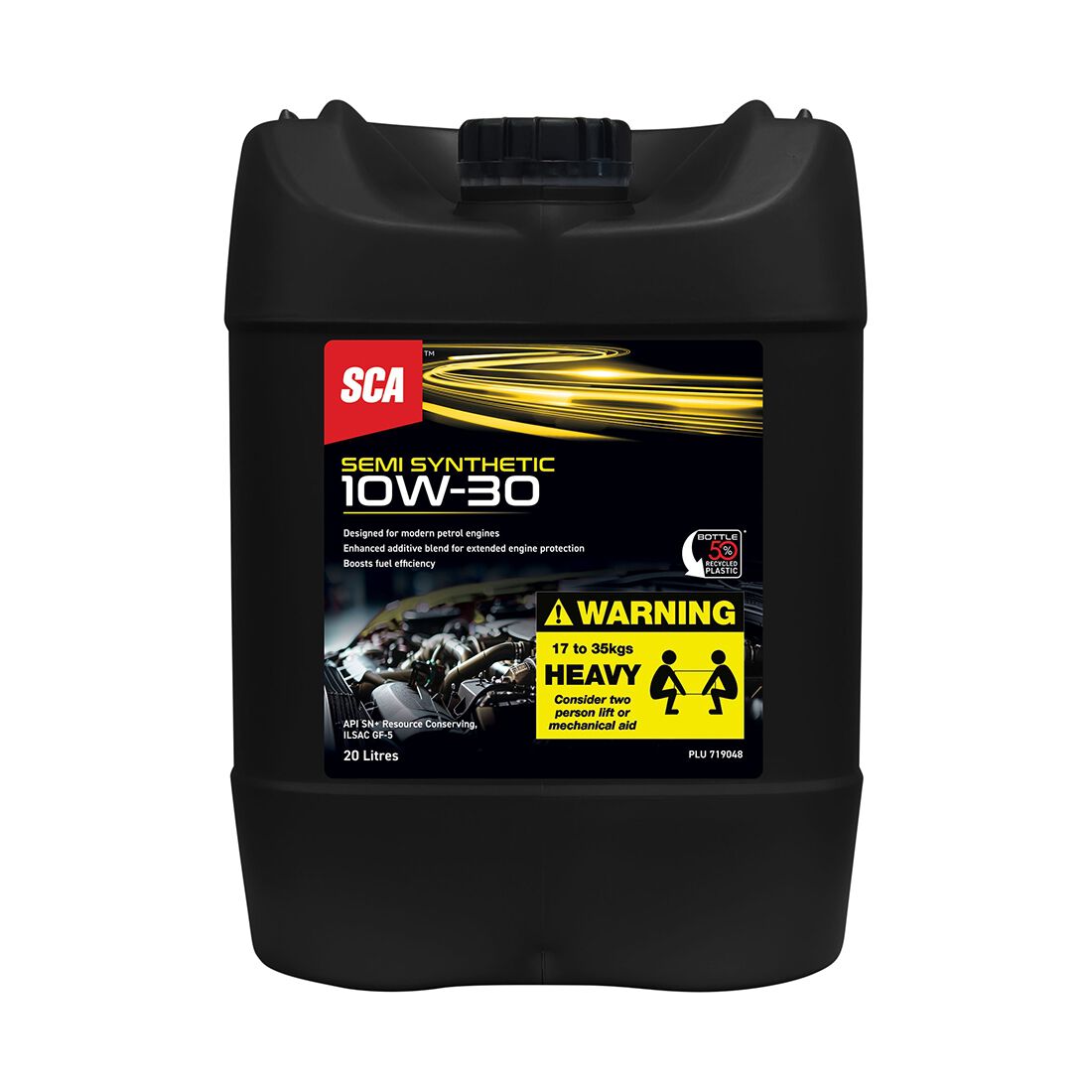 SCA Semi Synthetic Engine Oil 10W-30 20 Litre, , scanz_hi-res
