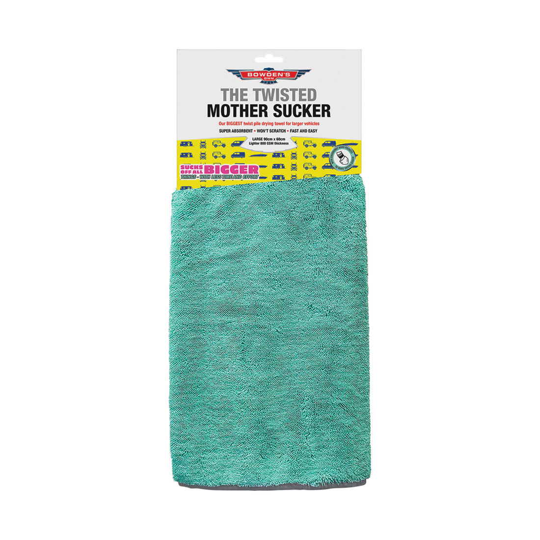 Bowden&rsquo;s Own The Twisted Mother Sucker Drying Towel, , scanz_hi-res