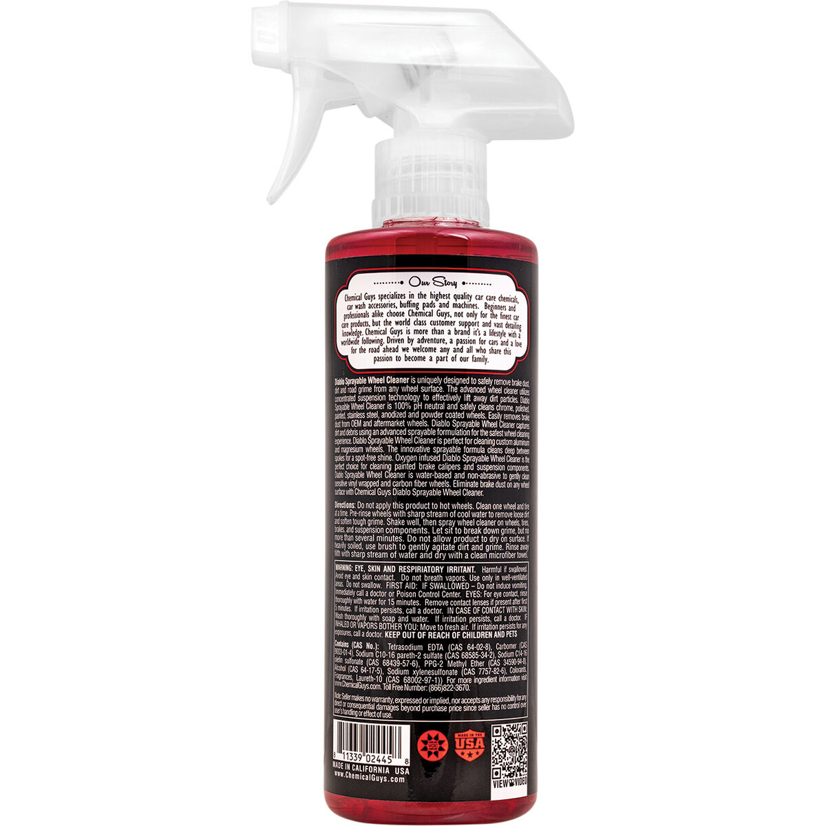 Chemical Guys Diablo Wheel Cleaner 473mL, , scanz_hi-res