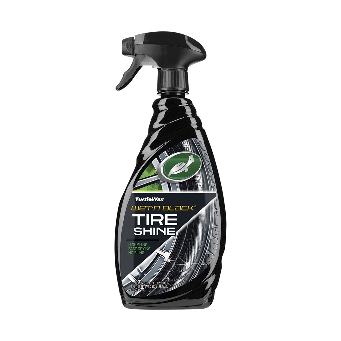 Turtle Wax Wet 'N' Black Tyre Shine - 680mL, , scanz_hi-res