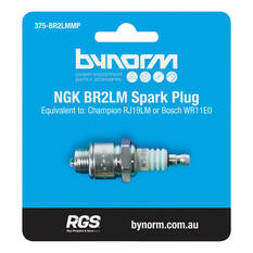 Bynorm NGK BR2LM Mower Spark Plug, , scanz_hi-res