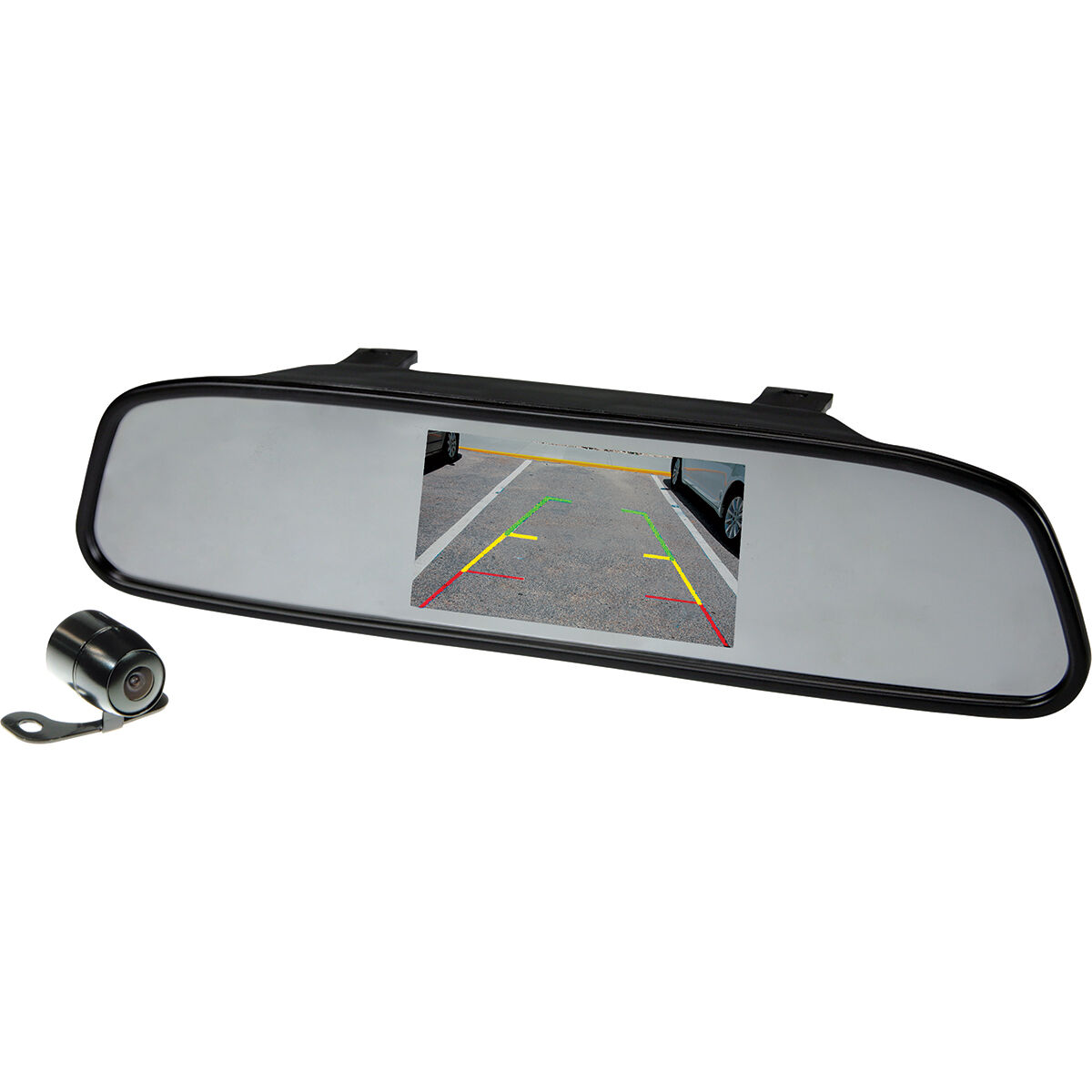 SCA SCA43M 4.3" Mirror Mounted Wired Reversing Camera, , scanz_hi-res