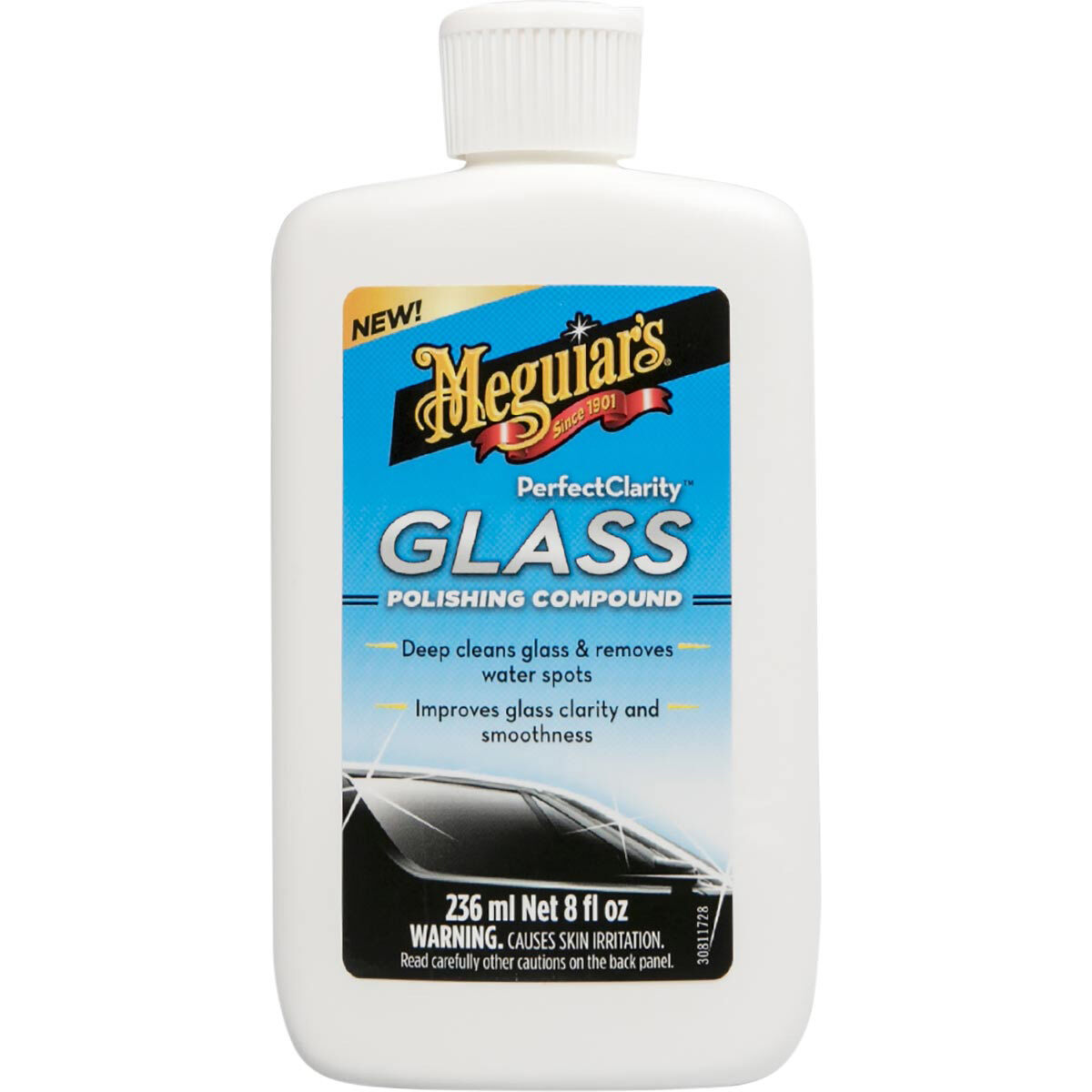Meguiar's Glass Polishing Compound 236mL, , scanz_hi-res