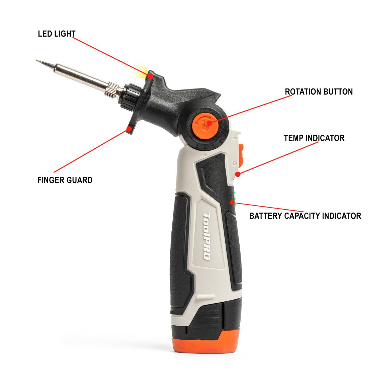ToolPRO 12V Soldering Iron Kit 2.0Ah, , scanz_hi-res