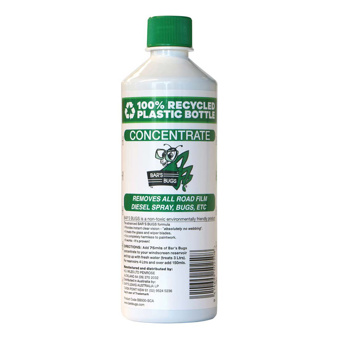 Bar's Bugs Windscreen Cleaner 500mL, , scanz_hi-res