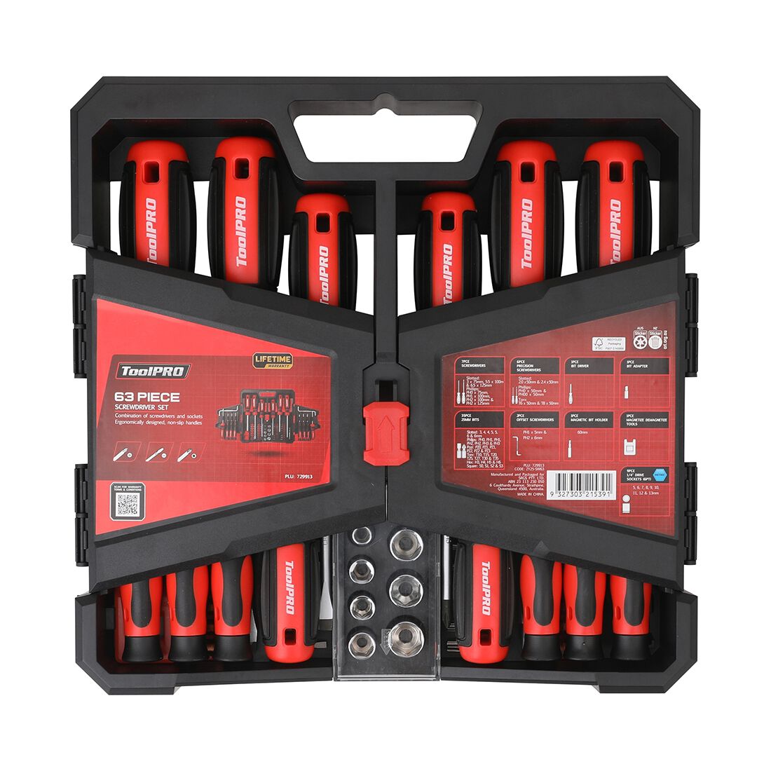 ToolPRO Screwdriver Set 63 Piece, , scanz_hi-res