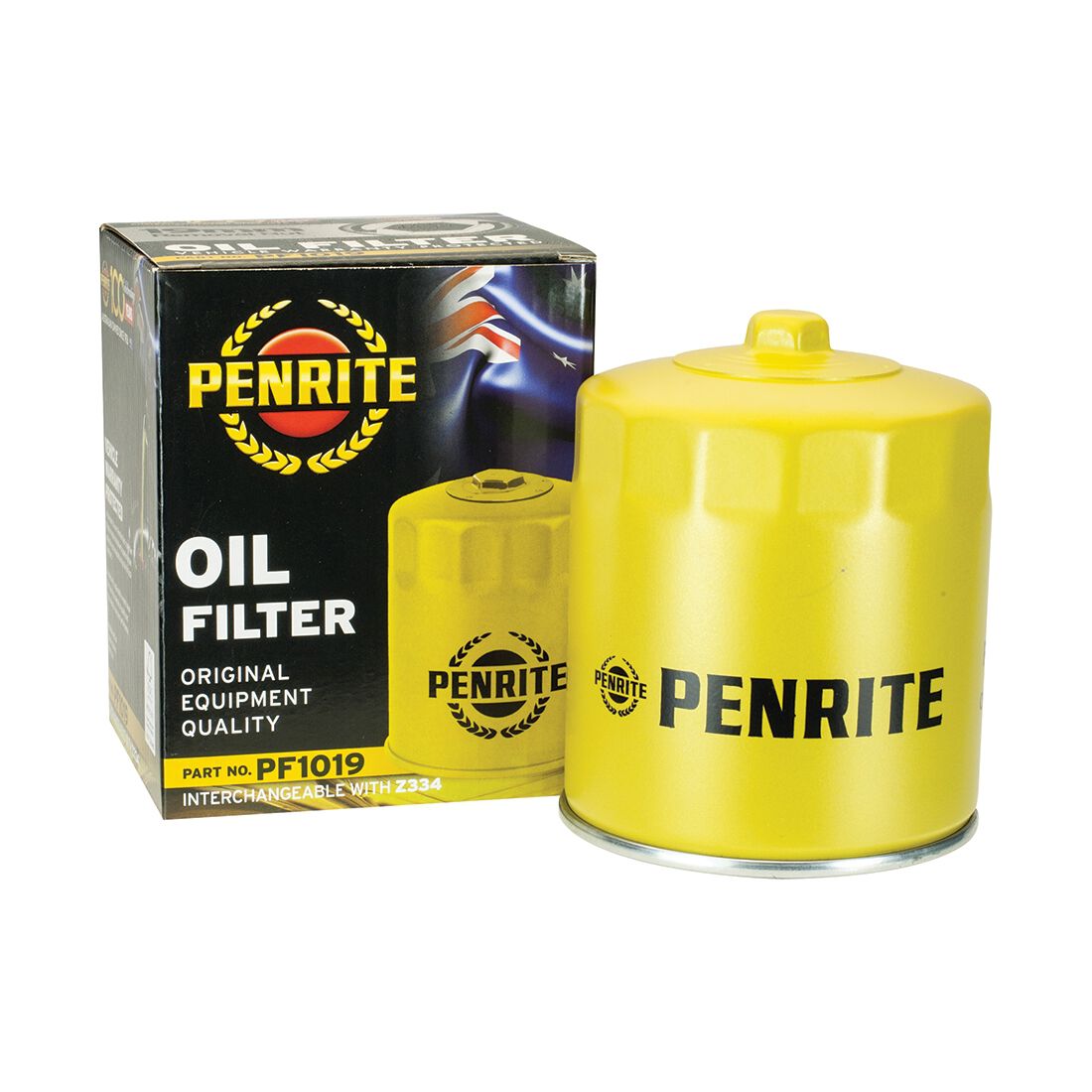 Penrite Oil Filter PF1019 (Interchangeable with Z334), , scanz_hi-res