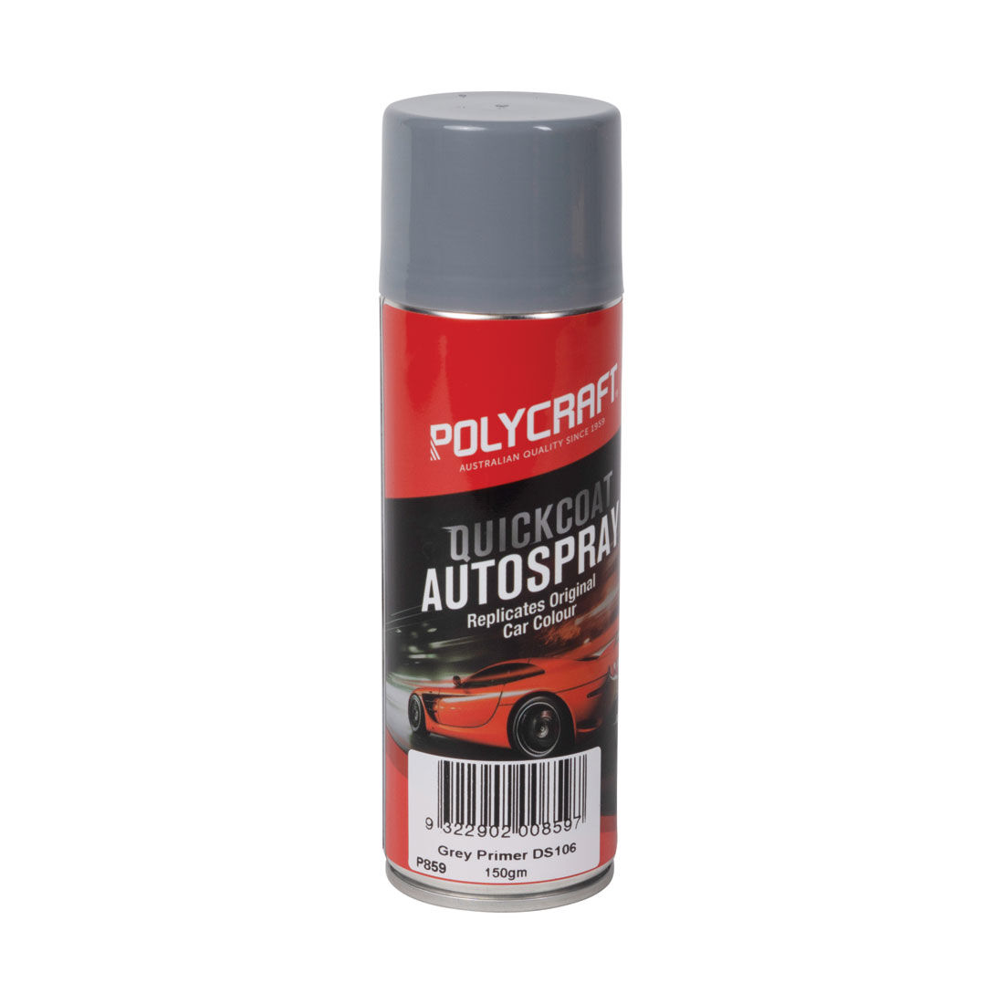 Polycraft Touch Up Paint Grey Primer - DS106 150g, , scanz_hi-res