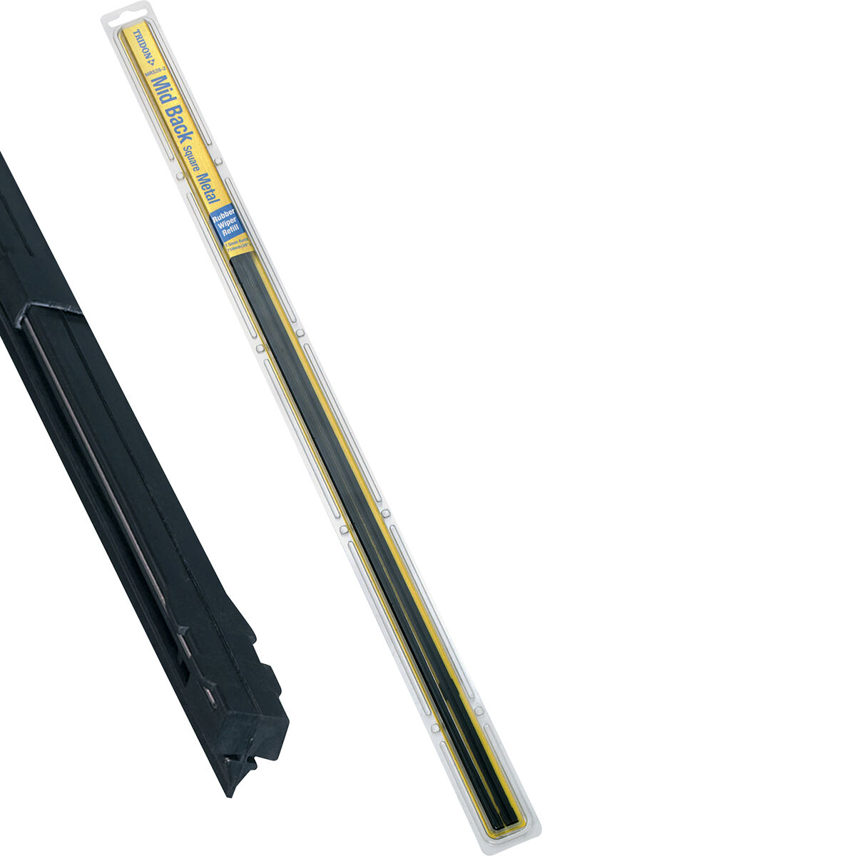 Tridon Wiper Refills - Metal Rail Mid Back, Square, Suits 7.5mm, MRS28-2, , scanz_hi-res