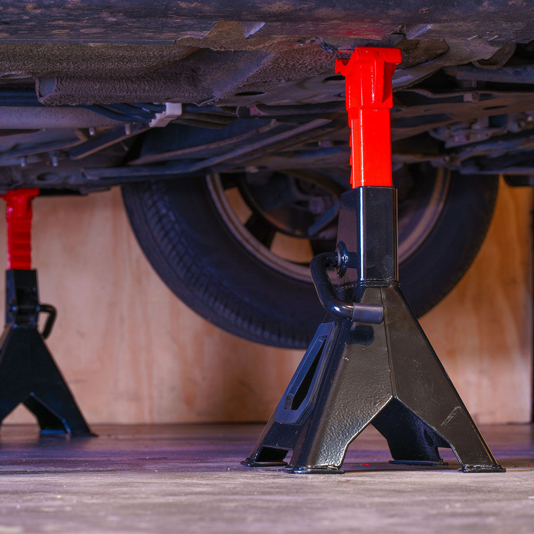 ToolPRO Car Stands Ratchet 2000kg, , scanz_hi-res