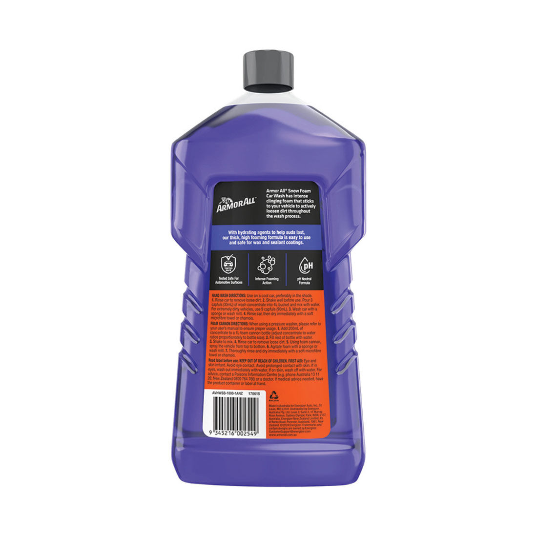 Armor All Snow Foam Car Wash 1 Litre, , scanz_hi-res
