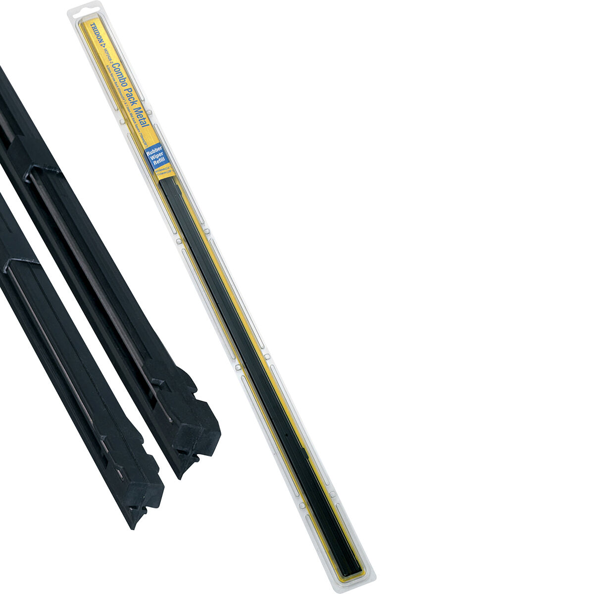 Tridon Wiper Refills - Metal Rail Combo Back Suits 6.5mm and 7.5mm, MCP2428-2, , scanz_hi-res