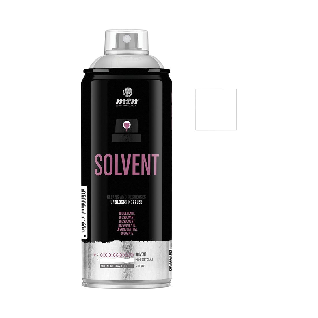 MTN Pro Wax & Grease Remover Solvent Spray 400mL, , scanz_hi-res