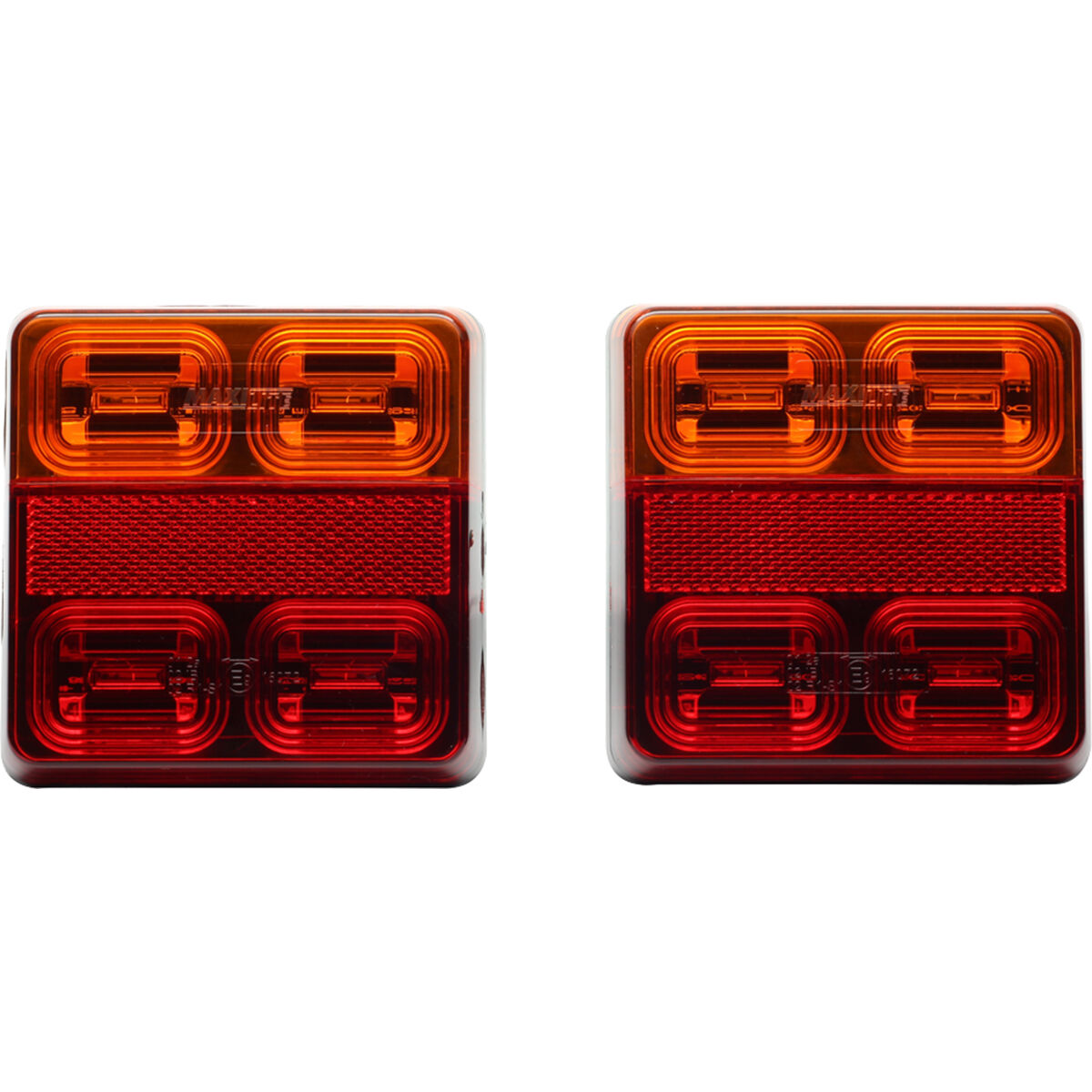 Trailer Lamp LED 12V Square 2 Pack, , scanz_hi-res