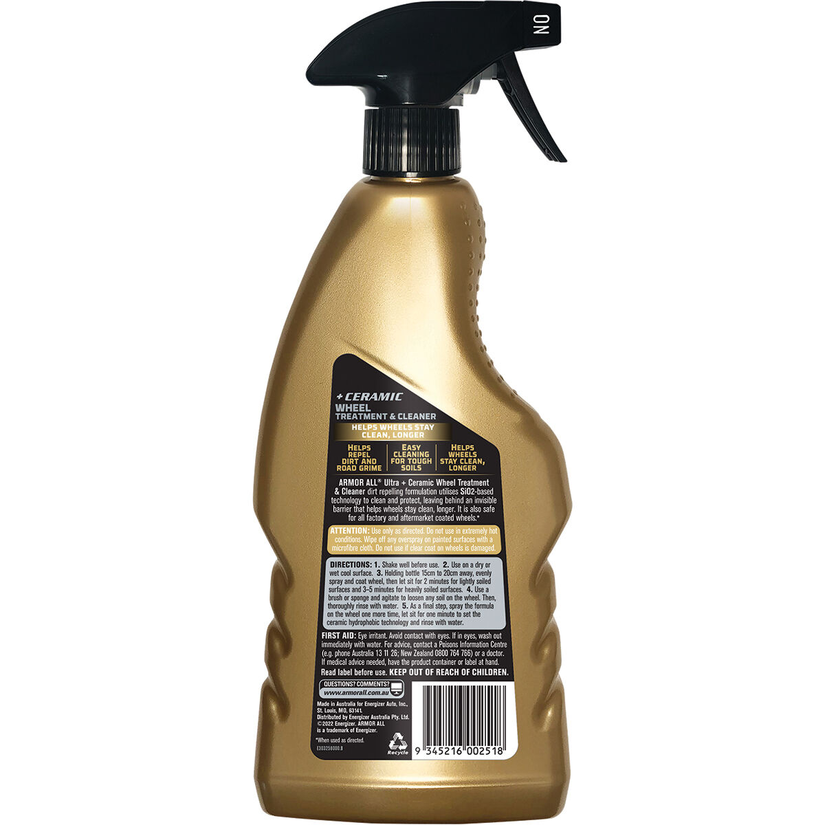 Armor All Ultra Ceramic Wheel Cleaner 500mL, , scanz_hi-res