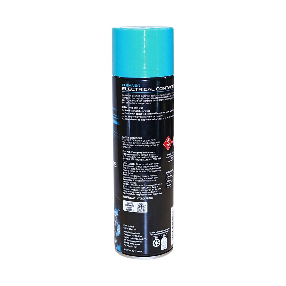 SCA Electrical Contact & Parts Cleaner 350g, , scanz_hi-res