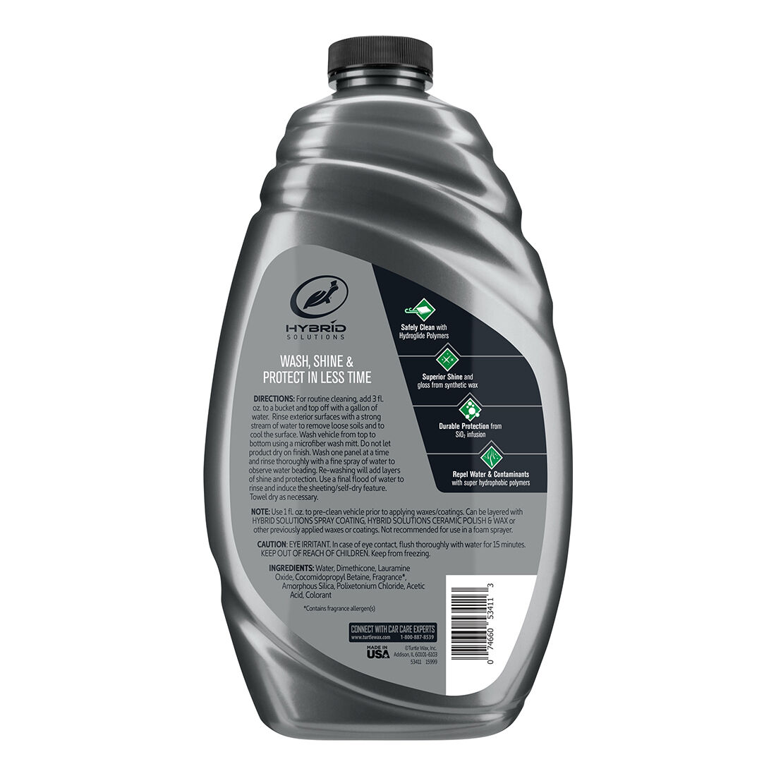 Turtle Wax Hybrid Solutions Ceramic Wash & Repel 1.42 Litre, , scanz_hi-res