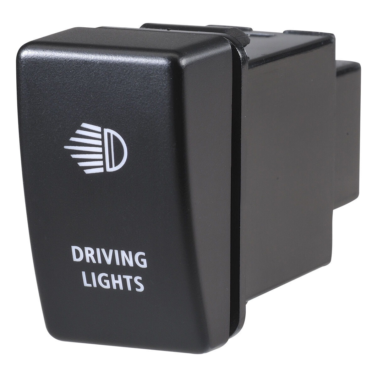 Narva OE Style Switch - Suits Holden Colorado 08-13 / Isuzu D-Max 09-13, Driving Light Bar Push On/Off, Blue LED, 63328BL, , scanz_hi-res