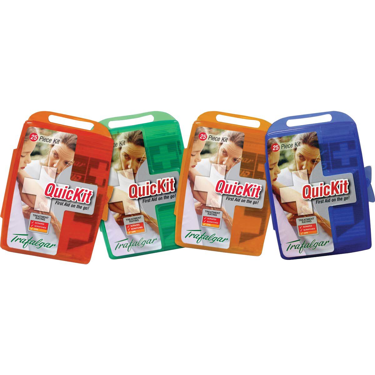 Trafalgar Quickit First Aid Kit  - 25 Pieces, , scanz_hi-res