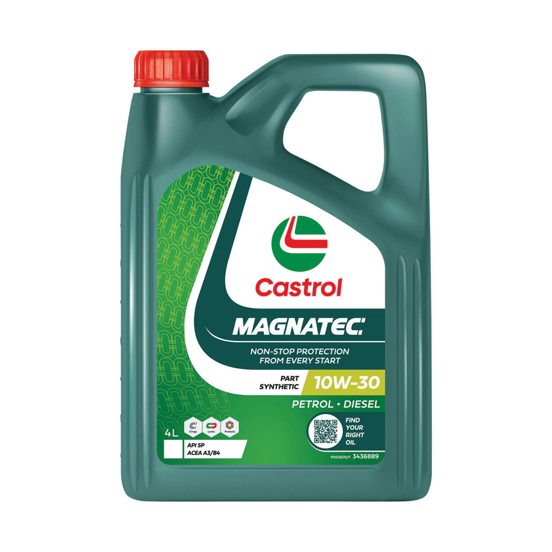 Castrol MAGNATEC Engine Oil 10W-30 4 Litre, , scanz_hi-res