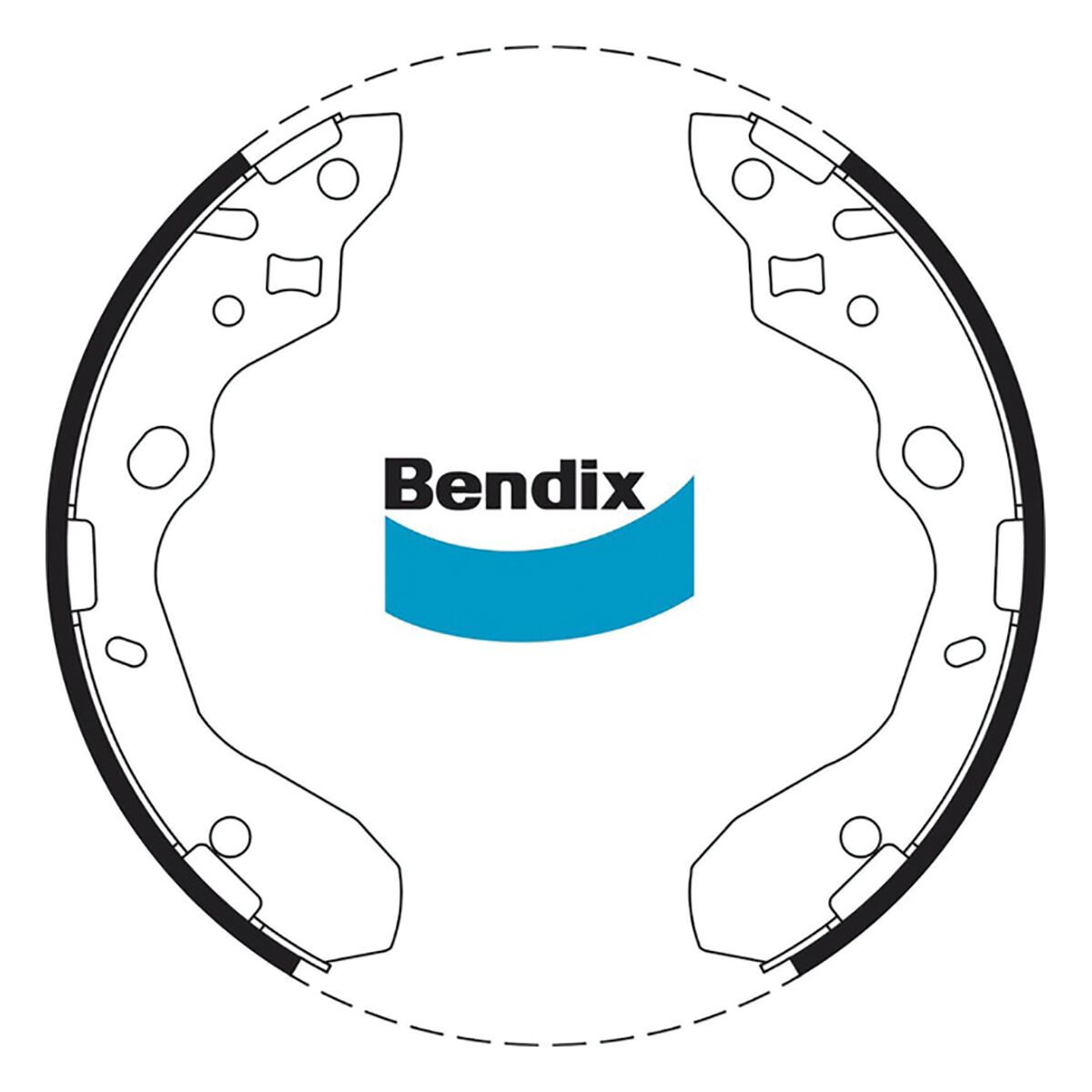 Bendix Brake Shoes - BS1771, , scanz_hi-res