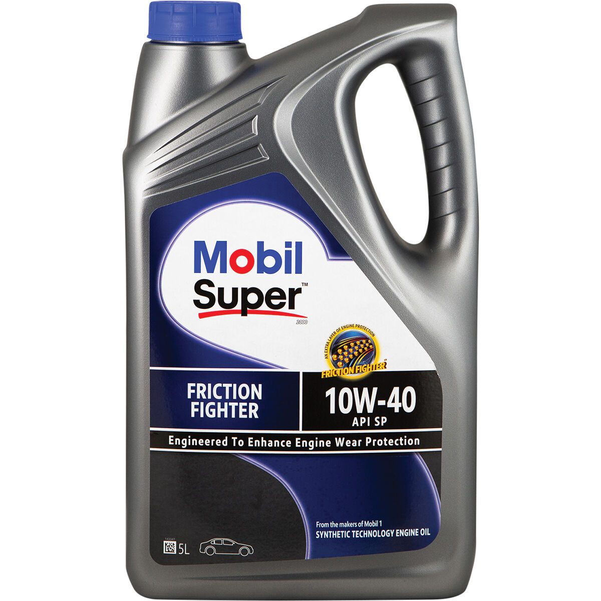 Mobil Super Friction Fighter 10W-40 5 Litre, , scanz_hi-res