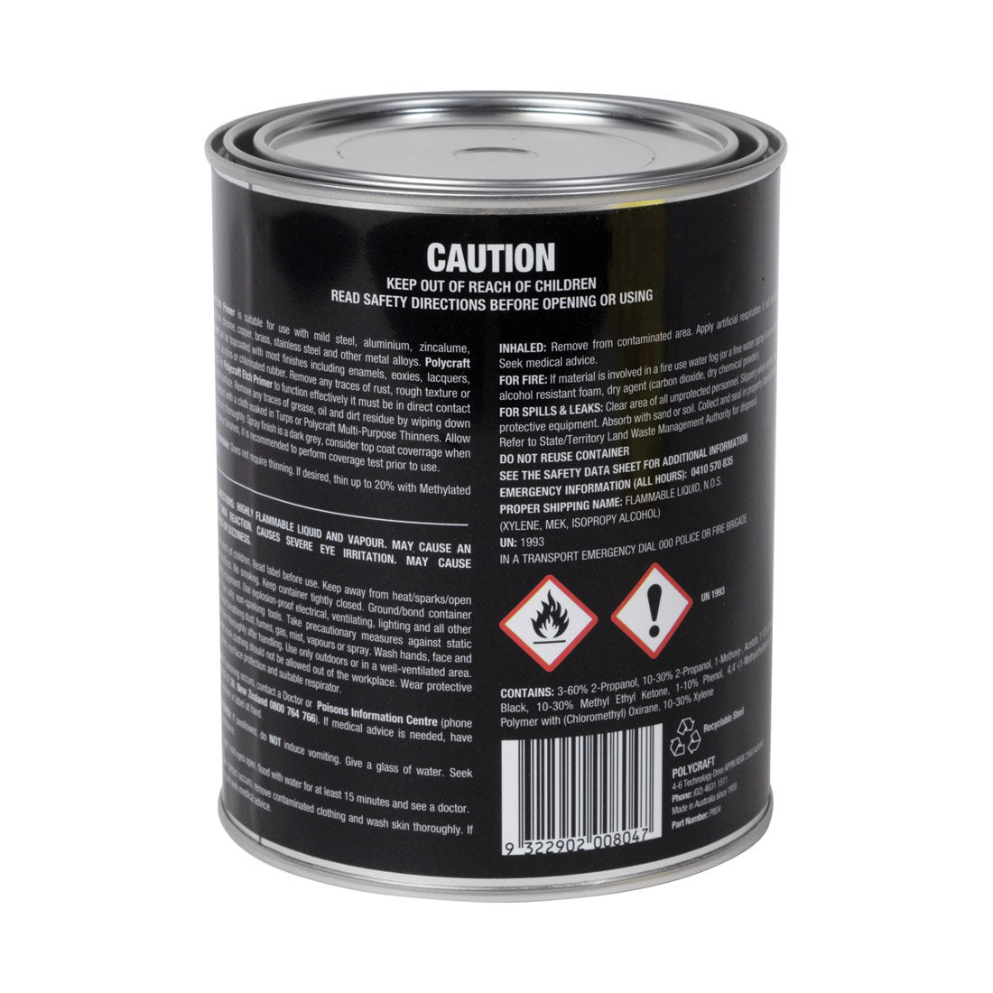 Polycraft Etch Primer 1 Litre, , scanz_hi-res
