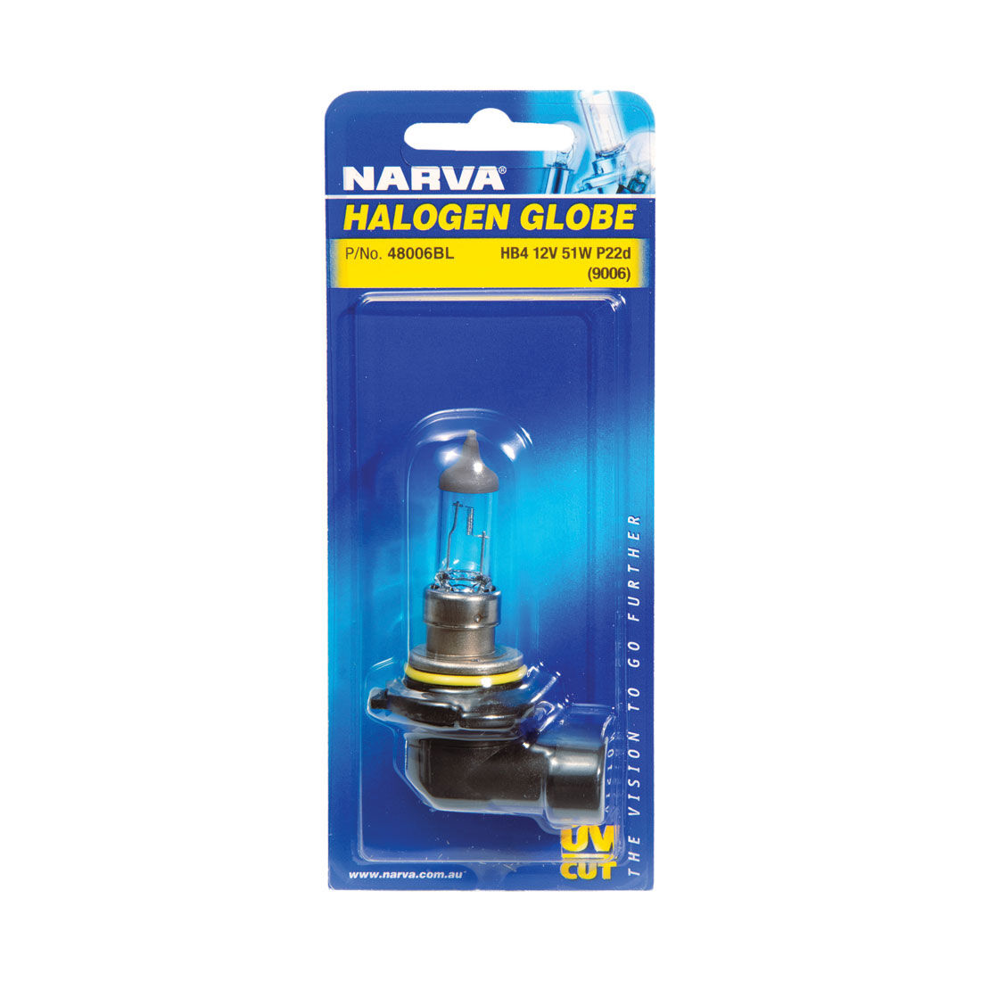Narva Headlight Globe - HB4, 12V 51W, 48006BL, , scanz_hi-res