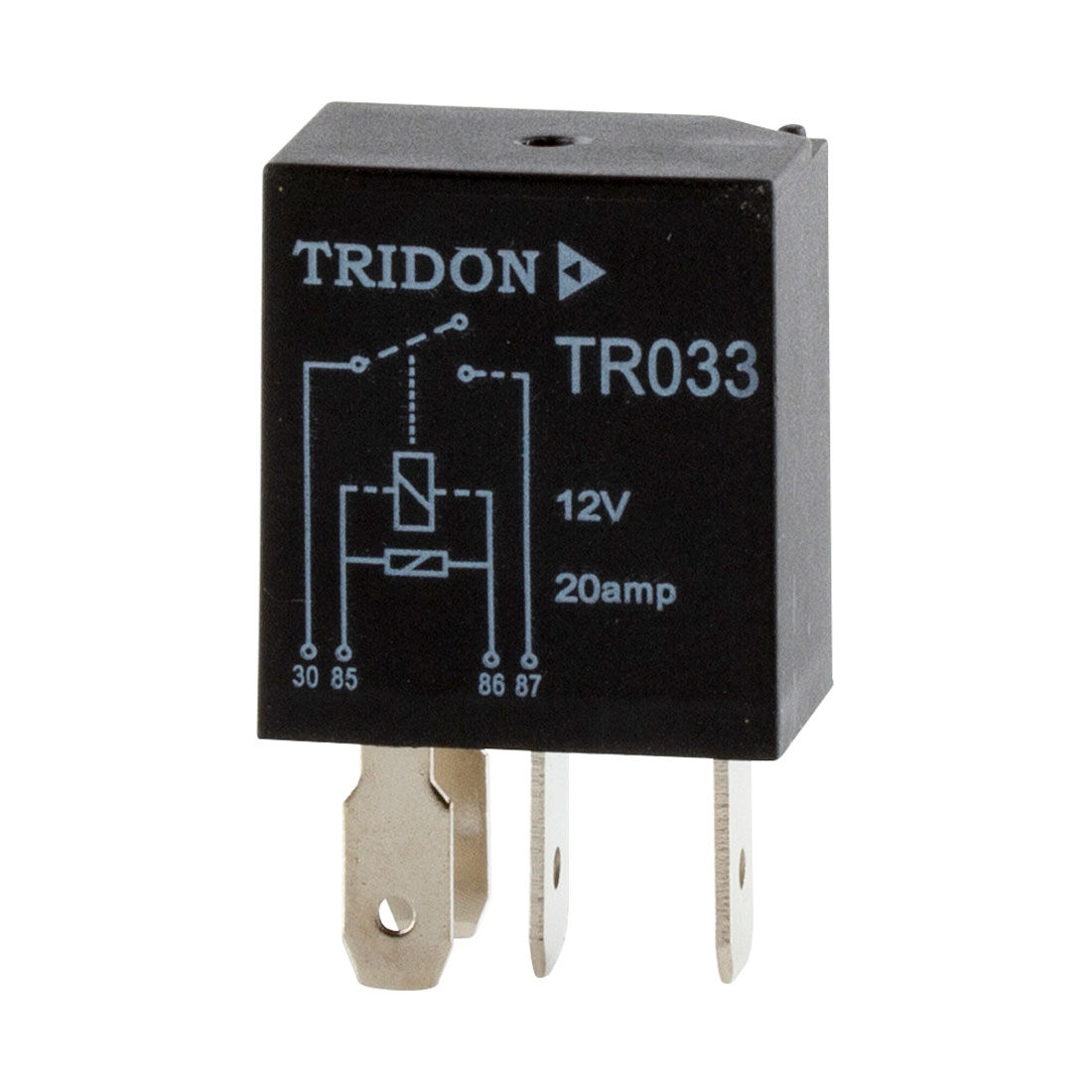 Tridon Relay - Micro, 12V 20 AMP 4 Pin, Non Outage - TR033PAC, , scanz_hi-res