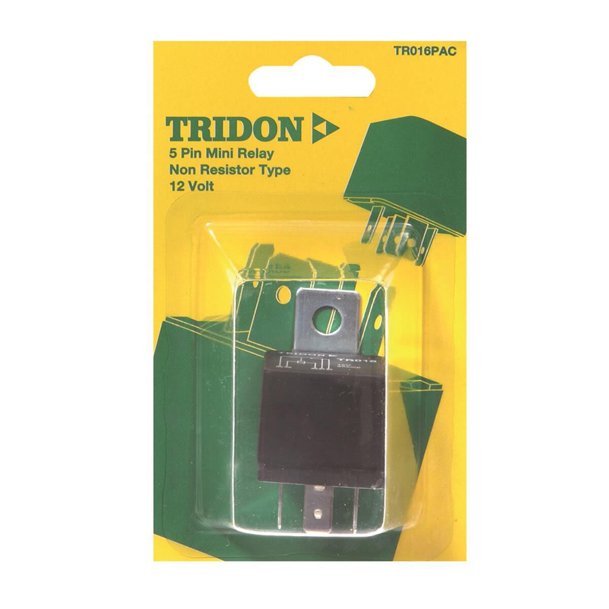 Tridon Relay - Mini, 12V 30 AMP 5 Pin - TR016PAC, , scanz_hi-res