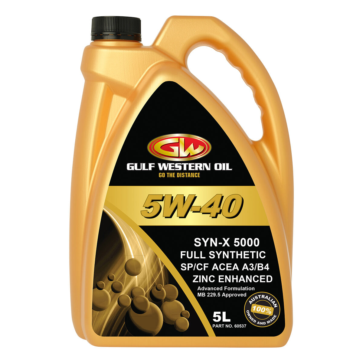 Gulf Western Syn-X 5000 Engine Oil 5W-40 - 5 Litre, , scanz_hi-res