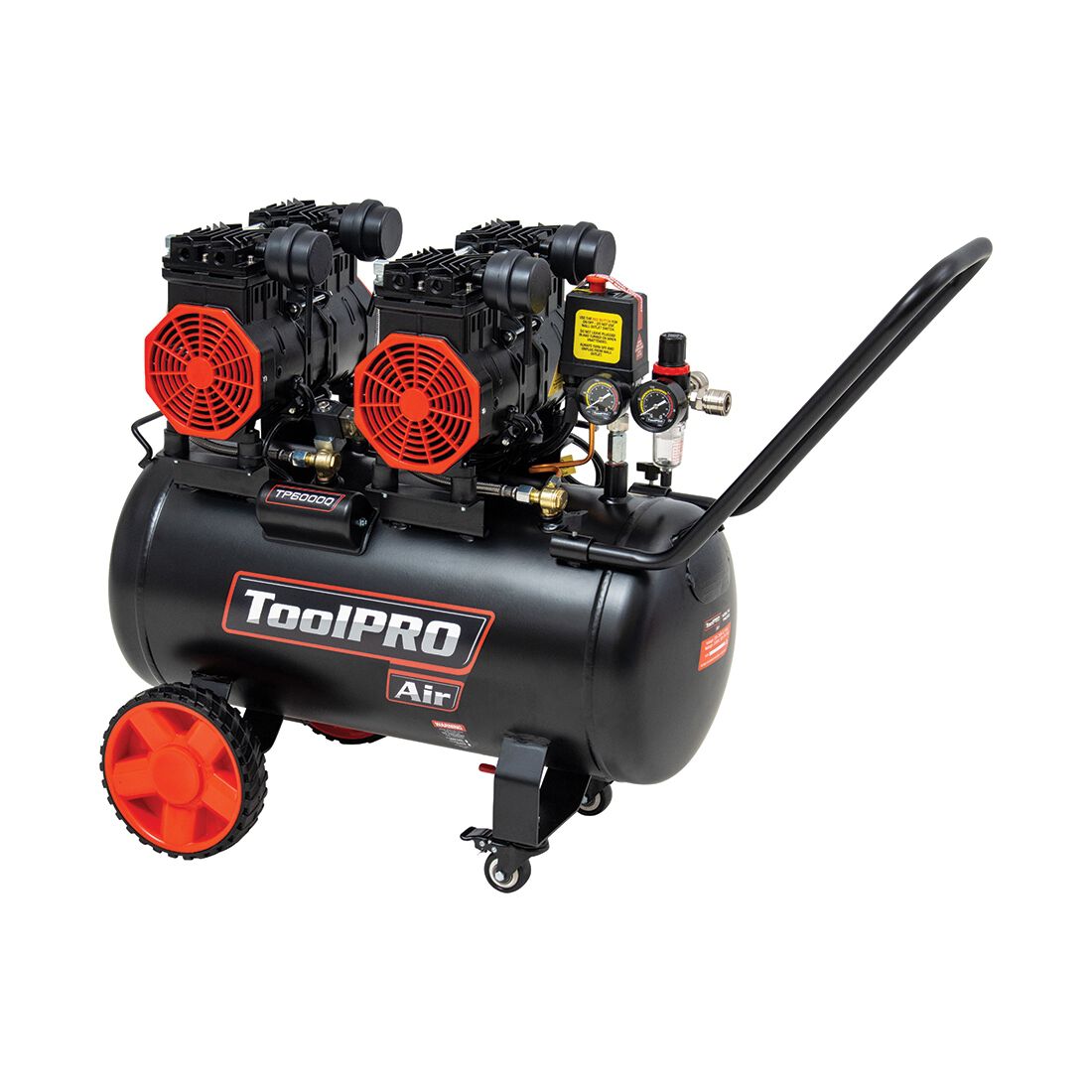 ToolPRO Air Compressor Silenced 2.75HP 50 Litre tank, , scanz_hi-res