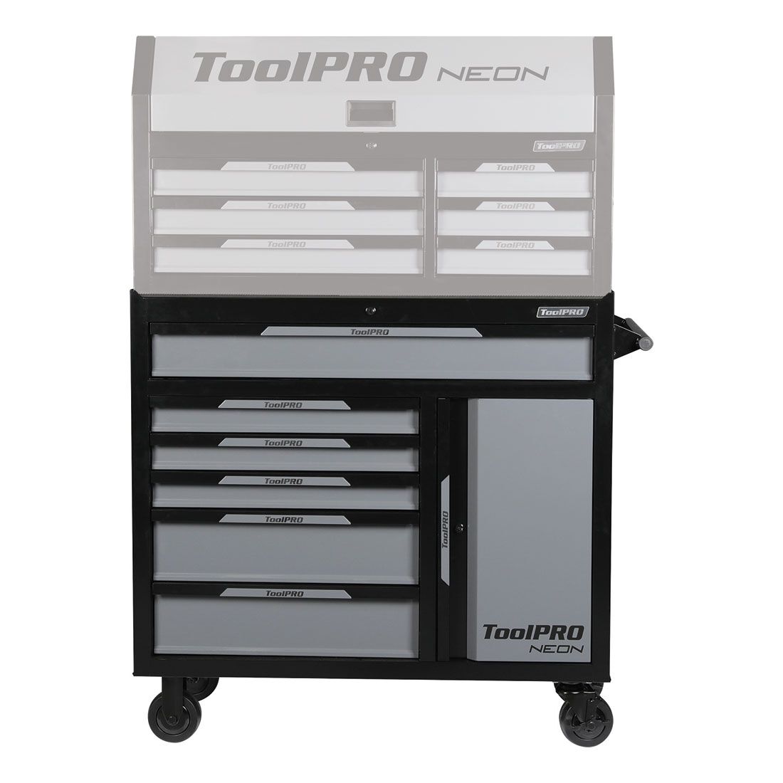 ToolPRO 42" Neon Ghost Tool Cabinet, , scanz_hi-res