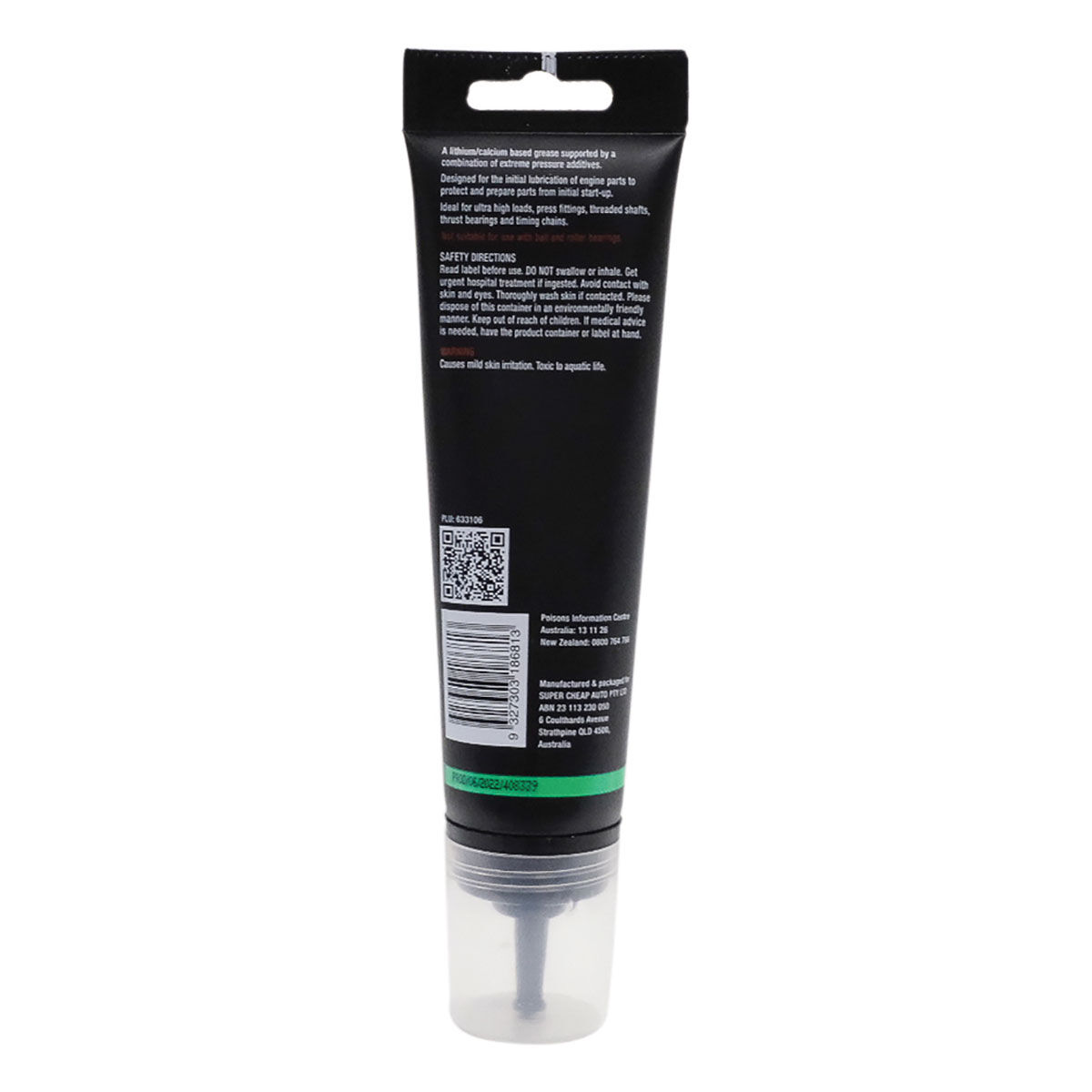 SCA Assembly Grease Tube with Nozzle 100G, , scanz_hi-res