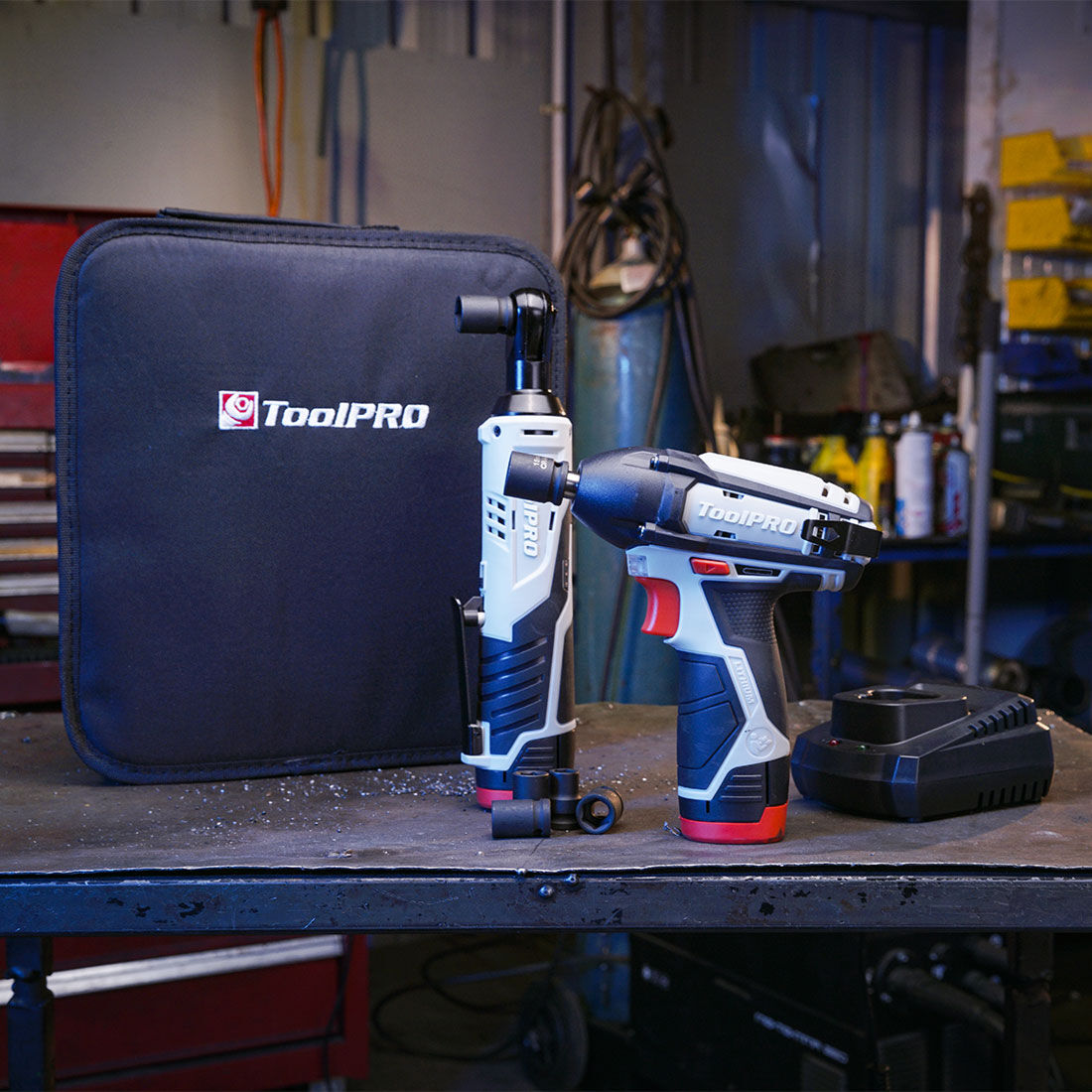 ToolPRO 12V Mechanics Power Tool Kit 2.0Ah, , scanz_hi-res