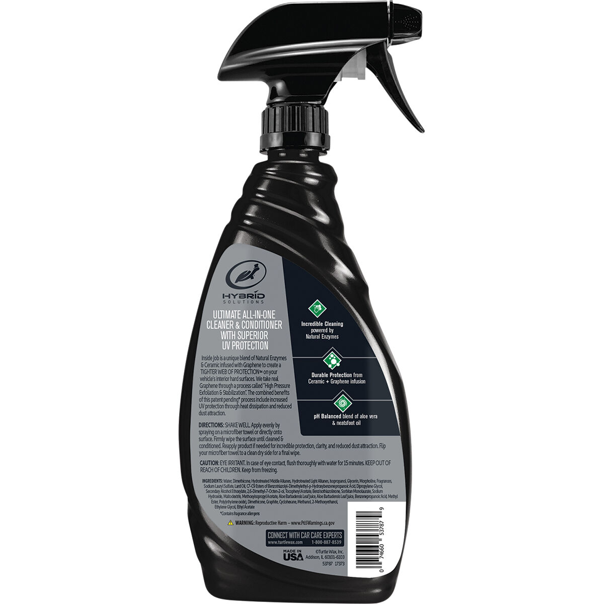Turtle Wax Hybrid Solutions Ceramic + Graphene Inside Job 473mL, , scanz_hi-res