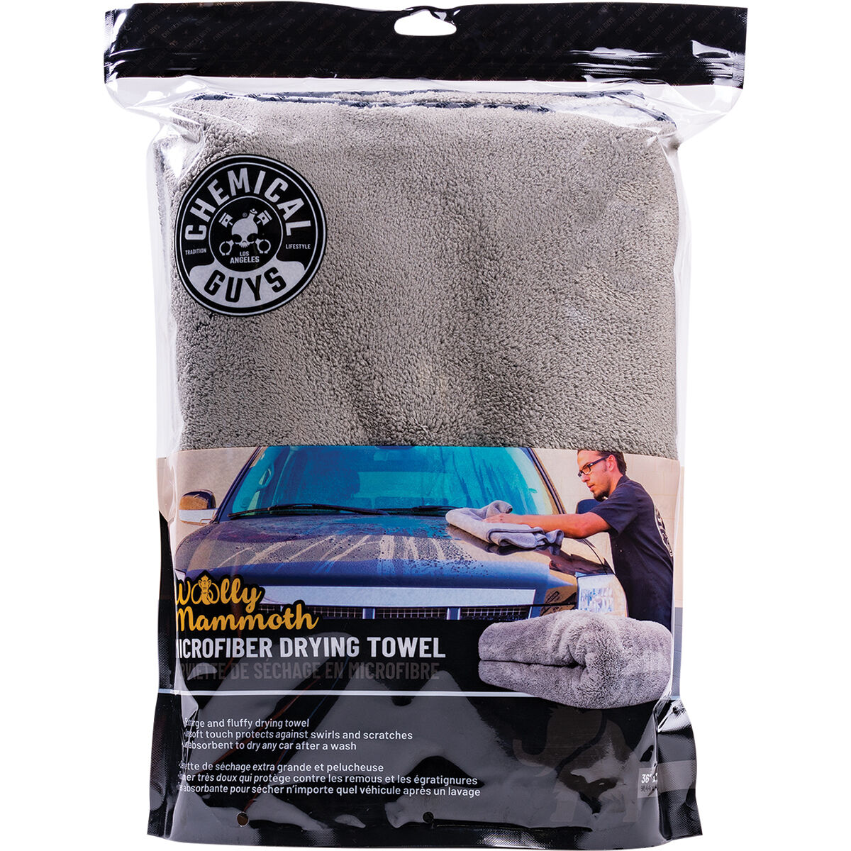 Chemical Guys Woolly Mammoth Drying Towel 900 x 600, , scanz_hi-res
