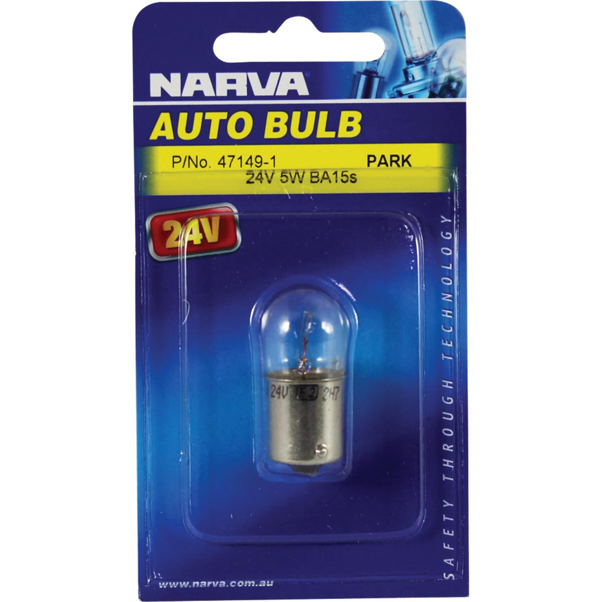 Narva Bulb - 24V, 5W, BA15s, , scanz_hi-res