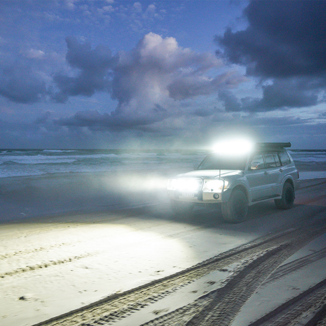 Ridge Ryder LED Driving Light Bar w/ harness - 41" 168W, , scanz_hi-res