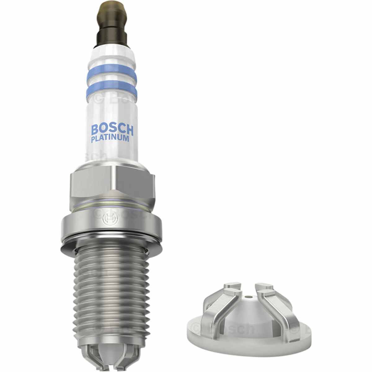 Bosch Single Platinum Spark Plug - FGR7DQP+/FGR7DQP, , scanz_hi-res