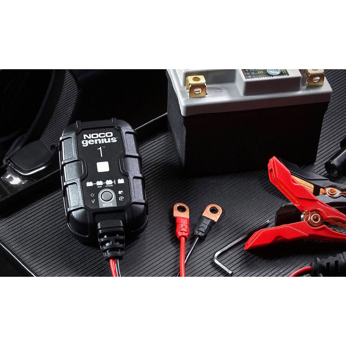 NOCO Genius 1 Battery Charger 6V/12V 1 Amp, , scanz_hi-res