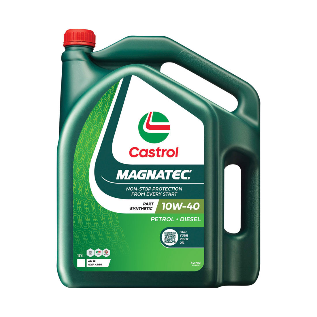 Castrol MAGNATEC Engine Oil, 10W-40, 10 Litres, , scanz_hi-res