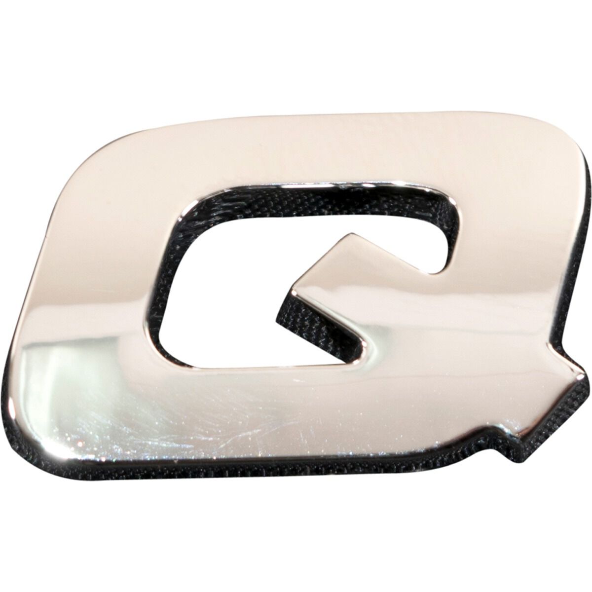 SCA 3D Chrome Badge Letter Q, , scanz_hi-res