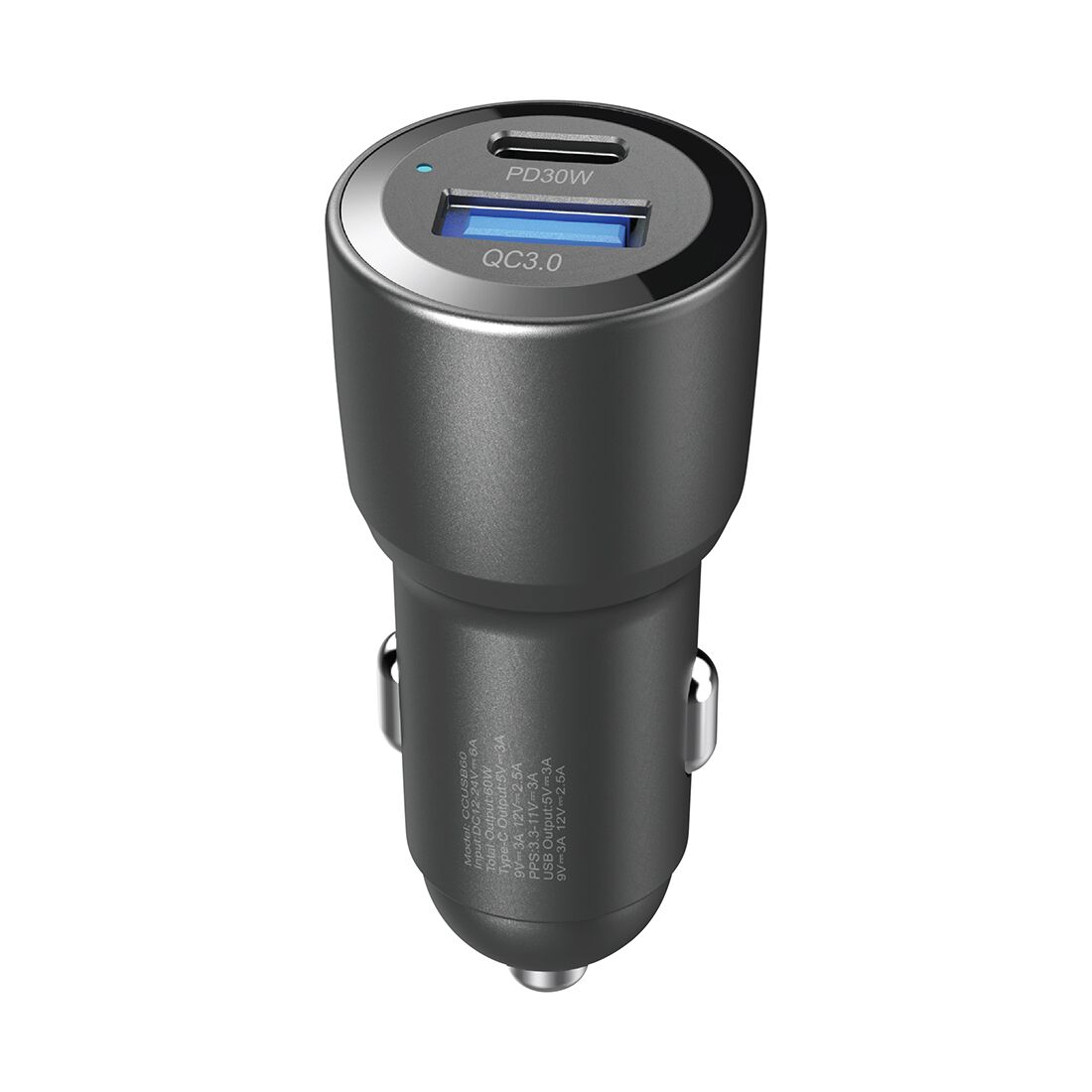Cabin Crew 12V 60W 2 Port USB In-Car Charger, , scanz_hi-res
