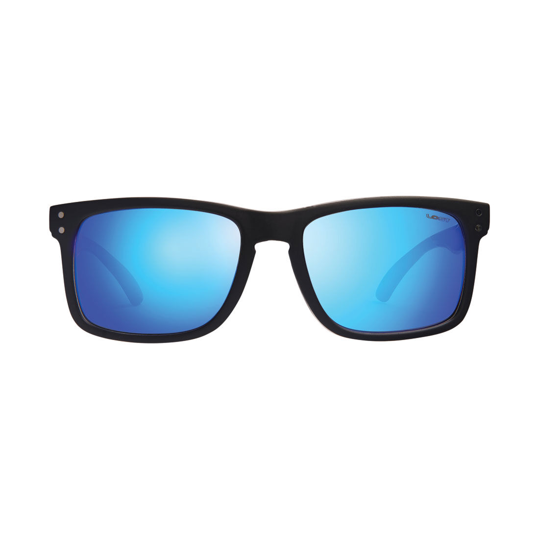 LOST Sunglasses Kicker Mirror Matt Black Blue, , scanz_hi-res