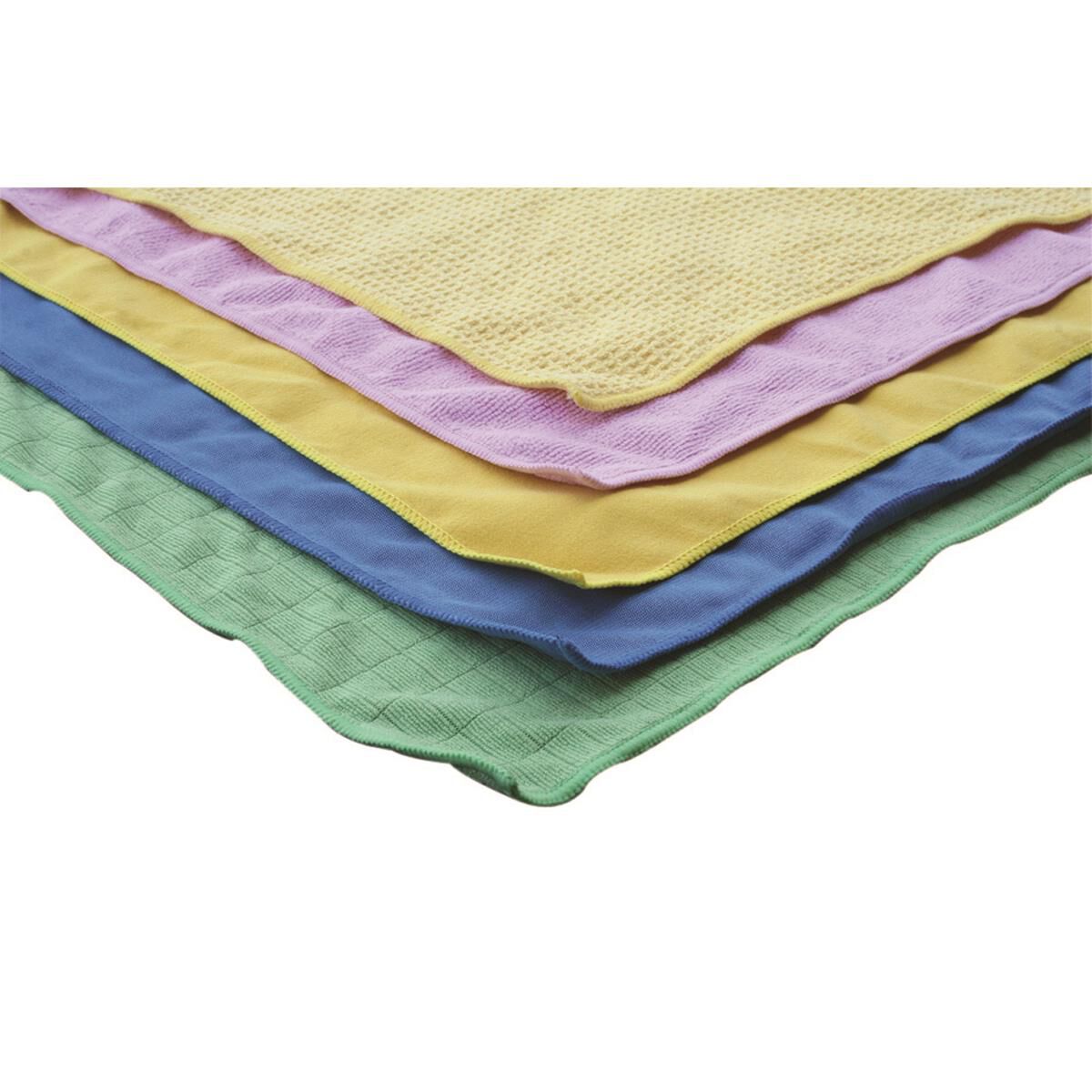 SCA Microfibre Cloths Assorted 10 Pack, , scanz_hi-res