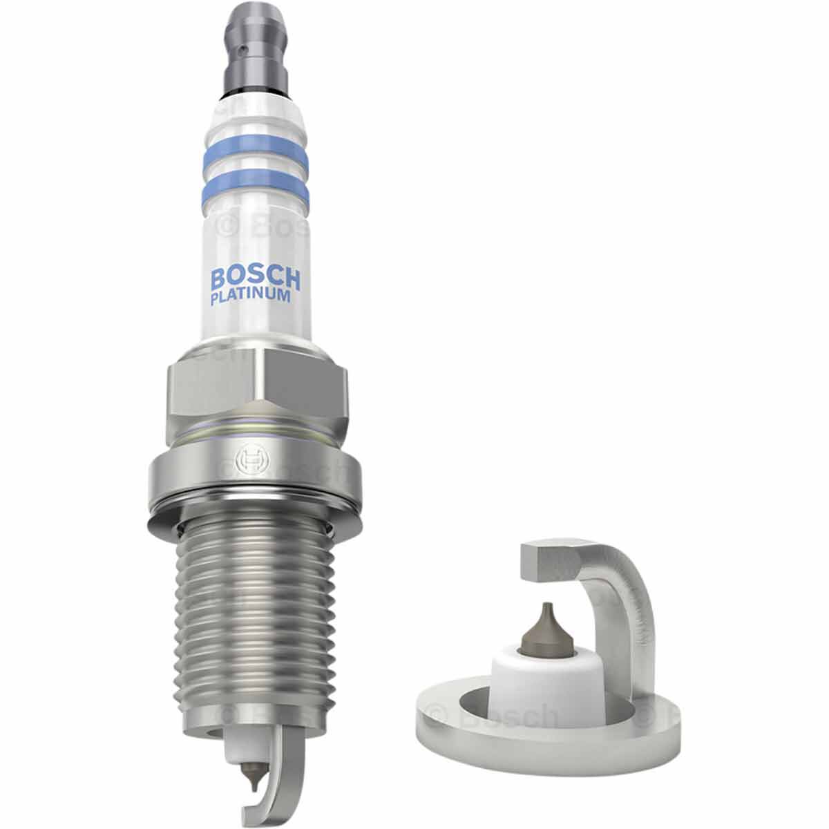 Bosch Platinum Spark Plug Single FR7LPP30X, , scanz_hi-res